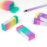 Milan Nata 320 Sunset Confezione da 2 gomme da cancellare - Non abrasiva - Colori assortiti - immagine 4