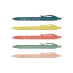 Milan P1 Lava Espositore con 20 penne a sfera retrattili - Punta rotonda 1 mm - Inchiostro blu - Colori assortiti - immagine 2