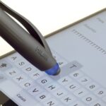 Espositore Milan P1 Stylus con 25 penne a sfera retrattili - Inchiostro blu - Punta rotonda 1 mm - Colore blu - immagine 3
