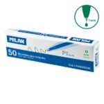 Milan P1 Touch Confezione da 50 ricariche - Punta da 1 mm - Colore verde