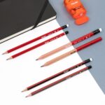 Milan Matite di grafite HB - Esagonali - Colore rosso - immagine 4