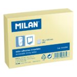 Milan Confezione da 250 foglietti adesivi - 75x100 mm - Colore giallo