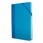 Milan Paperbook Colours Taccuino medio - Carta liscia - 208 fogli da 80 g - Chiusura elastica - Colore blu
