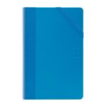 Milan Paperbook Colours Taccuino medio - Carta liscia - 208 fogli da 80 g - Chiusura elastica - Colore blu - immagine 2
