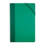 Milan Paperbook Colours Taccuino medio - Carta liscia - 208 fogli da 80 g - Chiusura elastica - Colore verde - immagine 2