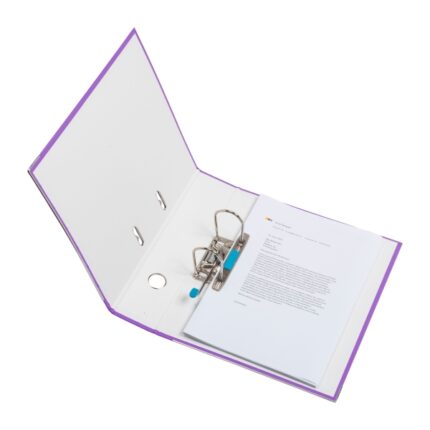 Rado e portacartellino con etichetta - Resistente e durevole - Colore viola