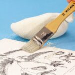Milan Sacchetto per la pulizia della gomma - 120 g - Cotone elastico - Colore bianco - immagine 2