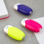 Milan School Espositore con 12 gomme con custodia protettiva - Briciole di pane - Gomma sintetica - Colori assortiti - immagine 3