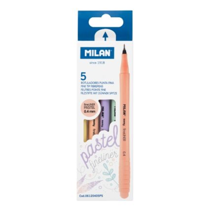 Milan Sway Fineliner Confezione da 5 pennarelli a punta fine Sway Pastel Fineliner 0