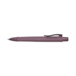 Faber-Castell Poly Ball Urban Limited Edition Penna a sfera a scatto XB - Forma triangolare ergonomica - Morbida al tatto - Colore bordeaux - immagine 2