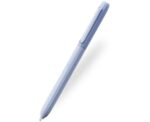Faber-Castell Avori Penna a rotazione XB - 92% di plastica riciclata - Clip in metallo massiccio - Colore blu chiaro