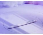 Faber-Castell Avori Penna a rotazione XB - 92% di plastica riciclata - Clip in metallo massiccio - Colore lavanda - immagine 3