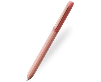Faber-Castell Avori Penna a rotazione XB - 92% di plastica riciclata - Clip in metallo massiccio - Colore Arancione Fuoco