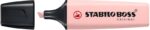 Stabilo Boss Naturecolors Wildflower Edition Pennarello fluorescente - Tratto da 2 a 5 mm - Inchiostro a base d'acqua - Colore Blush