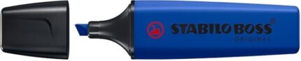 Stabilo Boss Naturecolors Wildflower Edition Pennarello fluorescente - Tratto da 2 a 5 mm - Inchiostro a base d'acqua - Colore blu marino