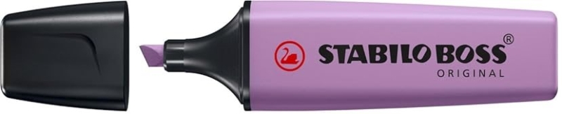 Stabilo Boss Naturecolors Wildflower Edition Pennarello fluorescente - Tratto tra 2 e 5 mm - Inchiostro a base d'acqua - Colore lilla grigiastro