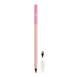 Apli Infinite Pencil Nordik Pack con matita Infinito HB + mina di ricambio + cappuccio protettivo - Per scrivere fino a 16 km - Colore rosa - immagine 2