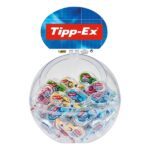 Tipp-Ex Mini Pocket Mouse Fashion Espositore con 40 nastri correttori 5 mm x 6 m - Resistente - Scrittura istantanea