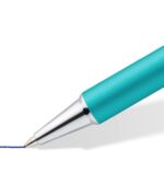 Staedtler Elance Espositore con 20 penne a sfera a scatto - Inchiostro blu - Larghezza tratto M - Colori assortiti - immagine 3