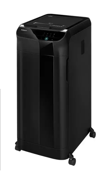 Fellowes AutoMax 450C Distruggidocumenti automatico con taglio a particelle P-4 - Alimentazione automatica 450 fogli