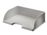 Leitz Plus Jumbo Vassoio portadocumenti ad alta capacità - Accesso orizzontale - Impilabile fino a 10 pezzi - Colore grigio