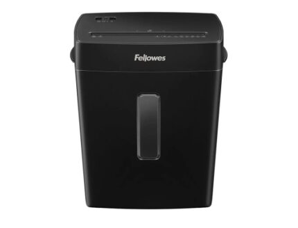 Fellowes P-42C Distruggidocumenti manuale a taglio in particelle P-4 - Distrugge fino a 8 fogli - Capacità del cestino 15 L - Colore nero