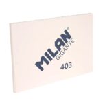 Milan 403 Gigante Blocco da disegno A3 50 fogli Carta liscia da 200 g/m² - Copertina morbida e dorso rigido - Colore avorio e texture setosa a grana fine
