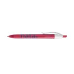 Milan P1 Nata® 624 Penna a sfera retrattile - Punta tonda 1 mm - Inchiostro blu - Corpo rosa/bianco - immagine 2
