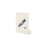 Milan 430 Taccuino rilegato Formato A6 Griglia 5x5 - 48 fogli da 95 g/m² - Microperforato - Copertina morbida - Colore Beige