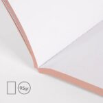 Milan 430 Taccuino rilegato in colla formato A6 fogli bianchi - 48 fogli da 95 g/m² - Microperforato - Copertina morbida - Colore rosa - immagine 2