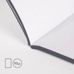 Milan 430 Taccuino rilegato in colla formato A6 fogli bianchi - 48 fogli da 95 g/m² - Microperforato - Copertina morbida - Colore blu - immagine 2
