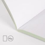 Milan 430 Taccuino rilegato in colla formato A6 fogli bianchi - 48 fogli da 95 g/m² - Microperforato - Copertina morbida - Colore verde - immagine 2
