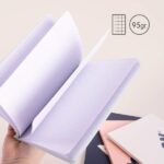Milan 430 Taccuino rilegato Formato A5 Griglia 5x5 - 48 fogli da 95 g/m² - Microperforato - Copertina morbida - Colore verde - immagine 2