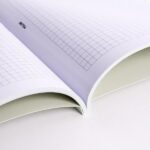 Milan 430 Taccuino rilegato Formato A5 Griglia 5x5 - 48 fogli da 95 g/m² - Microperforato - Copertina morbida - Colore verde - immagine 3