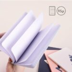 Milan 430 Taccuino rilegato in formato A5 a righe da 1 linea da 7 mm - 48 fogli da 95 g/m² - Microperforato - Copertina morbida - Colore blu - immagine 3