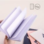 Milan 430 Taccuino rilegato in formato A5 a righe (1 riga ogni 7 mm) - 48 fogli da 95 g/m² - Microperforato - Copertina morbida - Colore beige - immagine 3