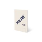 Milan 430 Taccuino rilegato in colla formato A5 fogli bianchi - 48 fogli da 95 g/m² - Microperforato - Copertina morbida - Colore beige