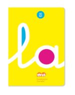 Lamela Confezione da 5 quaderni pinzati con 50 fogli da 90 g/m² con margine - Formato A4 - Righe a 2,5 mm - Copertina in polipropilene fluorescente - Carta offset bianca extra - Colori assortiti - immagine 3