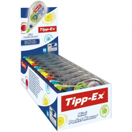 Tipp-Ex Mini Pocket Mouse Fashion Nastro correttore 5 mm x 6 m - Resistente - Scrittura istantanea