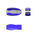 Erichkrause Elegance Classic Rimuovi graffette con chiusura di sicurezza - Plastica resistente agli urti - Meccanismo in acciaio zincato - Fermo incorporato - Colori assortiti a caso - immagine 3