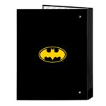 Safta Batman Game Over Cartella con 4 anelli da 25 mm - Copertina rigida foderata - Formato Folio - 265 x 40 x 330 mm - Colore nero - immagine 2