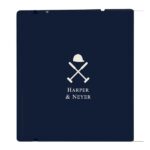 Safta Harper and Neyer Raccoglitore a 4 anelli da 35 mm - Copertine in PP Foam - Ricarica da 100 fogli - Chiusura elastica - Fessura per penna - Include divisori - 270x40x320 mm - Colore blu navy - immagine 2