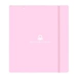 Safta Benetton Unique Raccoglitore a 4 anelli da 35 mm - Copertine in PP Foam - Ricarica 100 fogli - Chiusura elastica - Fessura per penna - Divisori interni - 270x40x320 mm - Colore rosa