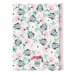 Safta Minnie Mouse Minty Taccuino a spirale - Formato quarto - 80 fogli di carta 80 g/m² - Quadretti 4x4 mm - Copertina rigida laminata - Margine laterale - 155 x 10 x 220 mm - Colore rosa pastello - immagine 2