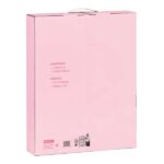 Safta VMB Set regalo con taccuino A4 e portamatite - Presentato in confezione con finestra trasparente - Manico in PVC - 280x60x350 mm - Colore rosa - immagine 2