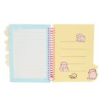 Safta Pembe The Pink Cat Blocco note A5 - Copertina rigida - 80 fogli - Grammatura 80 g/m² - Include 4 divisori - 148x210 mm - Colore menta - immagine 5