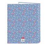 Safta Frozen Raccoglitore a 4 anelli da 25 mm - Copertine rigide rivestite - Formato Folio - Resistente - 265 x 40 x 330 mm - Colore blu - immagine 2
