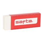 Espositore Safta con 20 gomme - PVC - Cancellazione pulita - Morbida al tatto - Colore bianco - immagine 2