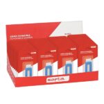 Safta Espositore con 36 gomme estraibili - Ergonomico - Stile Cutter - Colore blu e bianco
