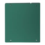 Safta Raccoglitore a 4 anelli da 35 mm - Copertine in PP Foam - Ricarica da 100 fogli - Chiusura elastica - Fessura per penna - Tasca interna - Divisori interni - 270x40x320 mm - Colore verde scuro - immagine 2